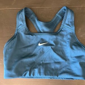 Nike Blue Bra Size Small Classic Logo Sports Bra
